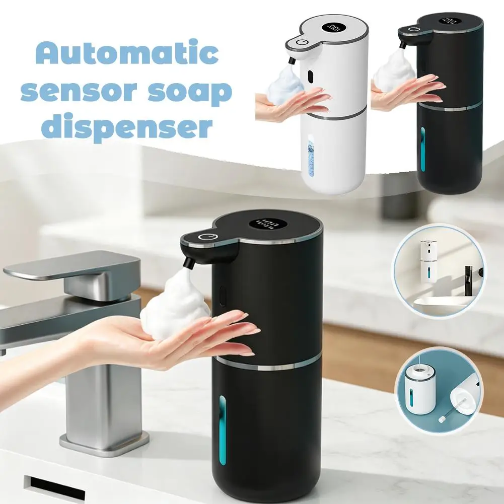 Automatic Soap Dispenser Touchless Foaming Soap Dispenser 380ml USB Rechargeable Electric 4 Level Adjustable For Home
Automatic Soap Dispenser Touchless Foaming Soap Dispenser 380ml USB Rechargeable Electric 4 Level Adjustable For Home