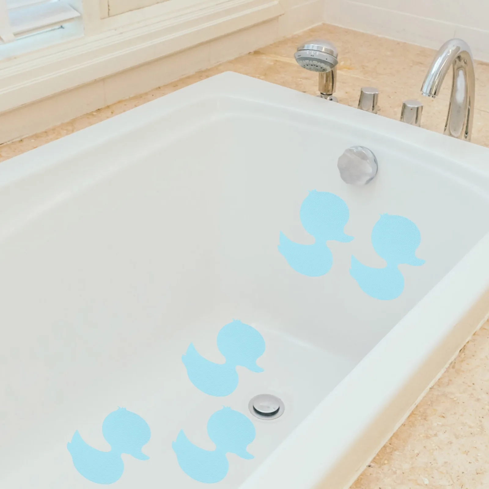 24 Pcs Non-slip Stickers Bathroom Floor Shaped Shower Decals Tub Antislip Adhesive Mat
24 Pcs Non-slip Stickers Bathroom Floor Shaped Shower Decals Tub Antislip Adhesive Mat