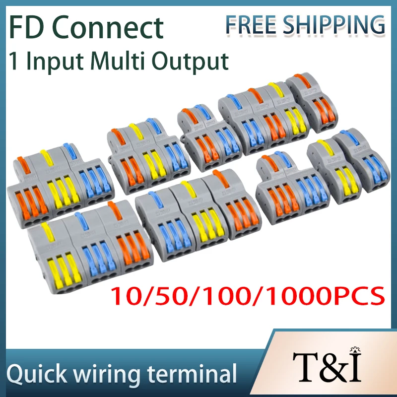 PCT/SPL-412/515 Mini Conductor Terminal Block Plug-in Cable Laying Connector Fast Electrical Connection Shunt Wires Connectors
PCT/SPL-412/515 Mini Conductor Terminal Block Plug-in Cable Laying Connector Fast Electrical Connection Shunt Wires Connectors