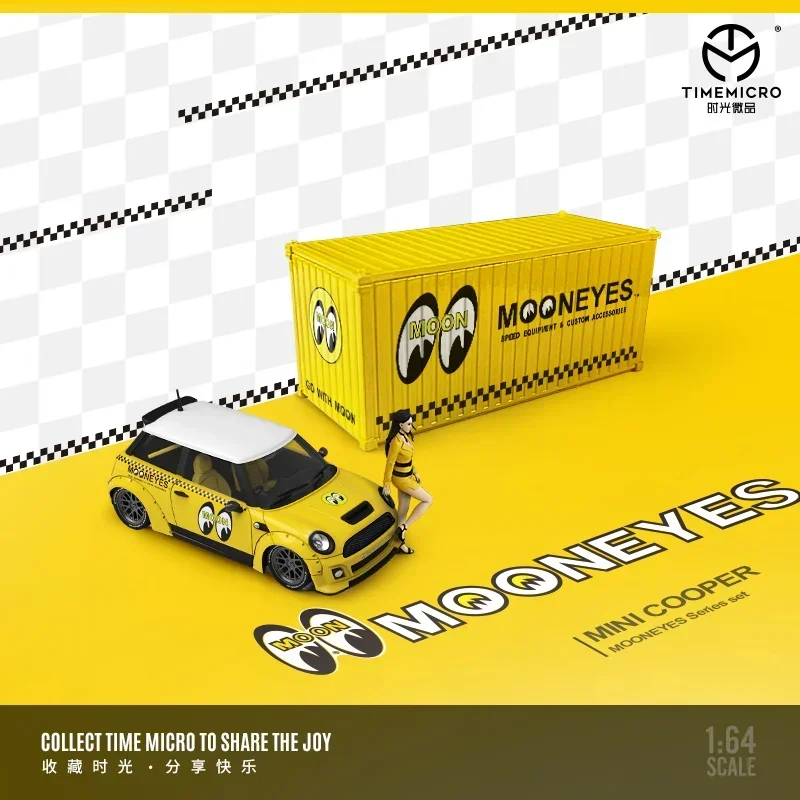 Time Micro 1:64 LBWK R56 MOONEYE Diecast Diorama Car Model Collection Miniature Carros Toys
Time Micro 1:64 LBWK R56 MOONEYE Diecast Diorama Car Model Collection Miniature Carros Toys