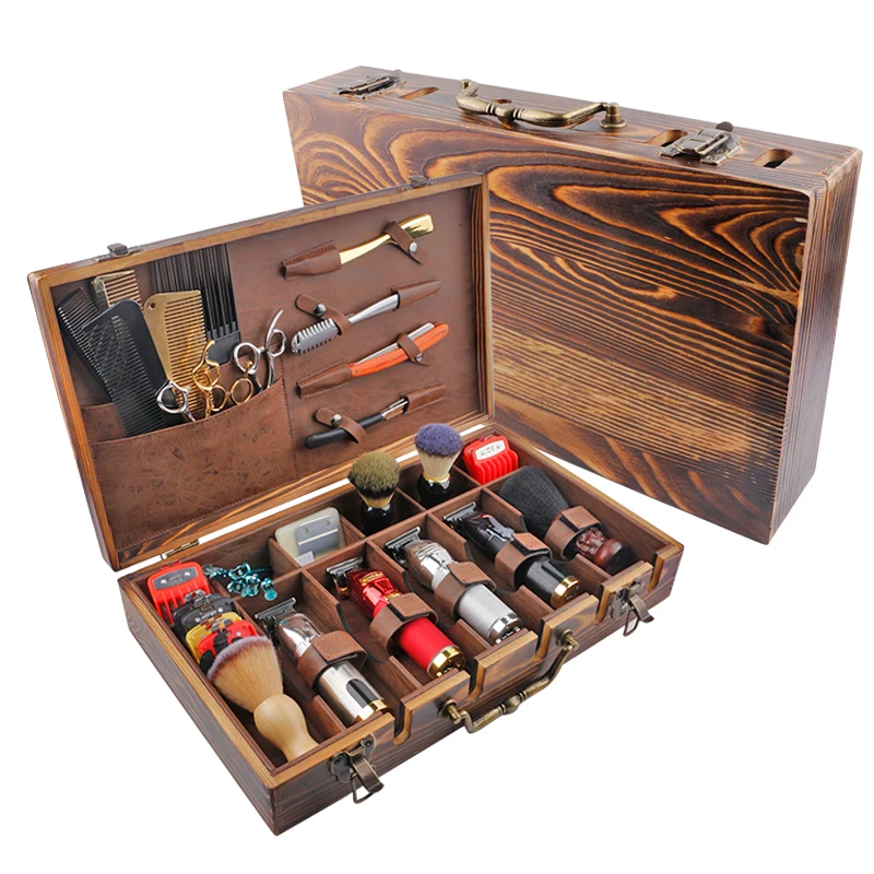 Hair Salon Hairdresser Hairdressing Toolbox Hairdressing Storage Box Scissors Electric Push Scissors Oil Head Password Handbag
Hair Salon Hairdresser Hairdressing Toolbox Hairdressing Storage Box Scissors Electric Push Scissors Oil Head Password Handbag