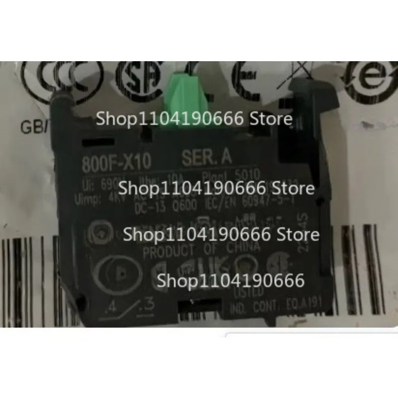 Комплект из 6 новых контактных блоков для ALLEN BRADLEY 800F-X10 /A
Комплект из 6 новых контактных блоков для ALLEN BRADLEY 800F-X10 /A