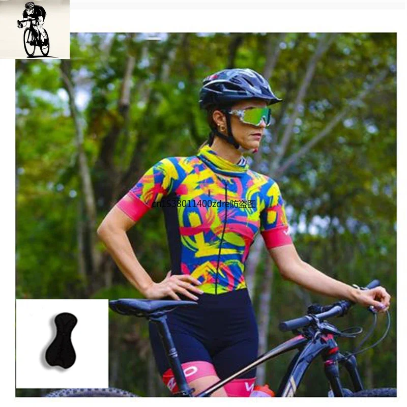 2025 Women's Cycling Jersey Set Triathlon Suit One Piece Short Sleeve Jumpsuit, Professional Cycling Clothing Triathlon Jumpsuit
2025 Women's Cycling Jersey Set Triathlon Suit One Piece Short Sleeve Jumpsuit, Professional Cycling Clothing Triathlon Jumpsuit