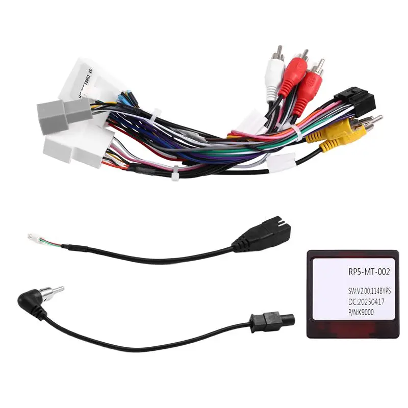 AT92-Wiring Harness CAN Bus Decoder For Car Radio Canbus Adapter Power Cable For Mitsubishi Outlander 2014-2020 Pajero
AT92-Wiring Harness CAN Bus Decoder For Car Radio Canbus Adapter Power Cable For Mitsubishi Outlander 2014-2020 Pajero