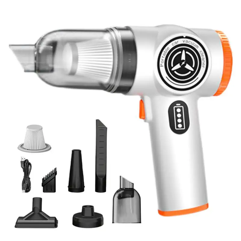 Cordless Car Vacuum Cleaner Rechargeable Hand Held Vacuum Cleaner Car Air Duster Dust Busters With Multi-Nozzles For Home Dorm
Cordless Car Vacuum Cleaner Rechargeable Hand Held Vacuum Cleaner Car Air Duster Dust Busters With Multi-Nozzles For Home Dorm