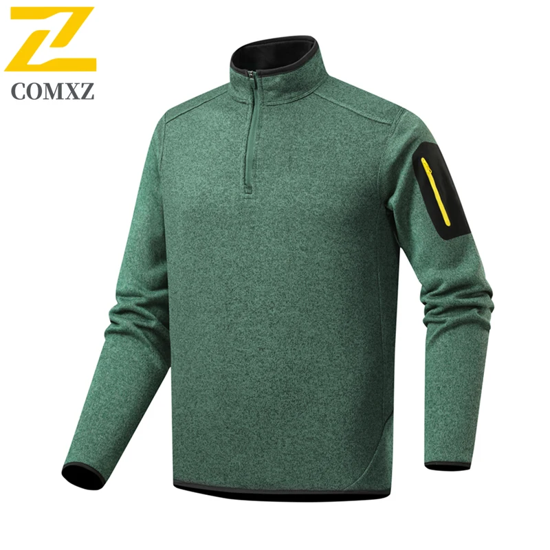 Autumn Winter Sweatshirts Men's Casual High Elastic Stand Up Collar Fleece Hoodies Outdoor Jogging Camping Windproof Warm Jacket
Autumn Winter Sweatshirts Men's Casual High Elastic Stand Up Collar Fleece Hoodies Outdoor Jogging Camping Windproof Warm Jacket
