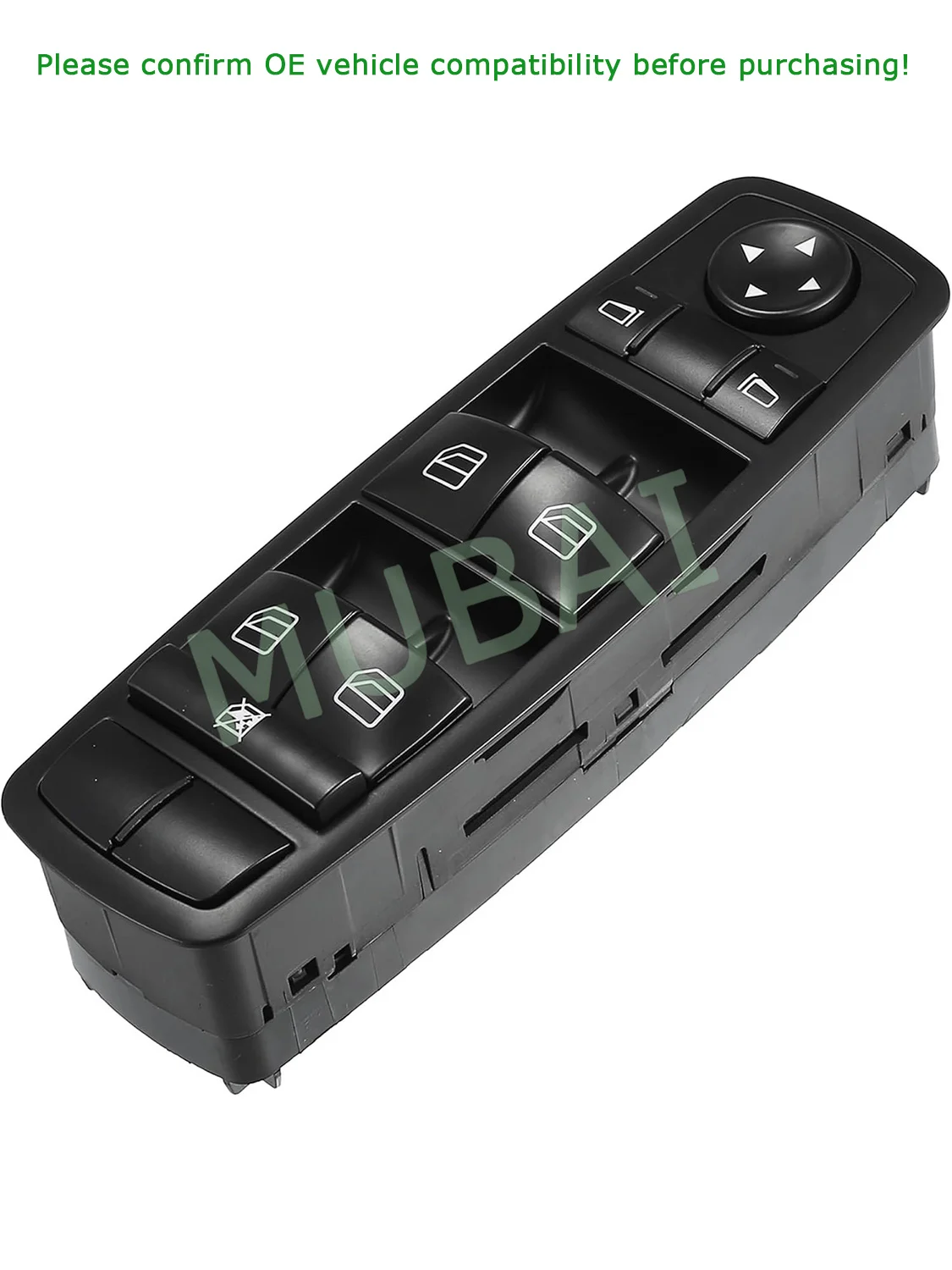 OE# 2518300110 Front Left Driver Side Power Window Switch for Mercedes-Benz GL320 GL450 GL500 Window Control Switch
OE# 2518300110 Front Left Driver Side Power Window Switch for Mercedes-Benz GL320 GL450 GL500 Window Control Switch