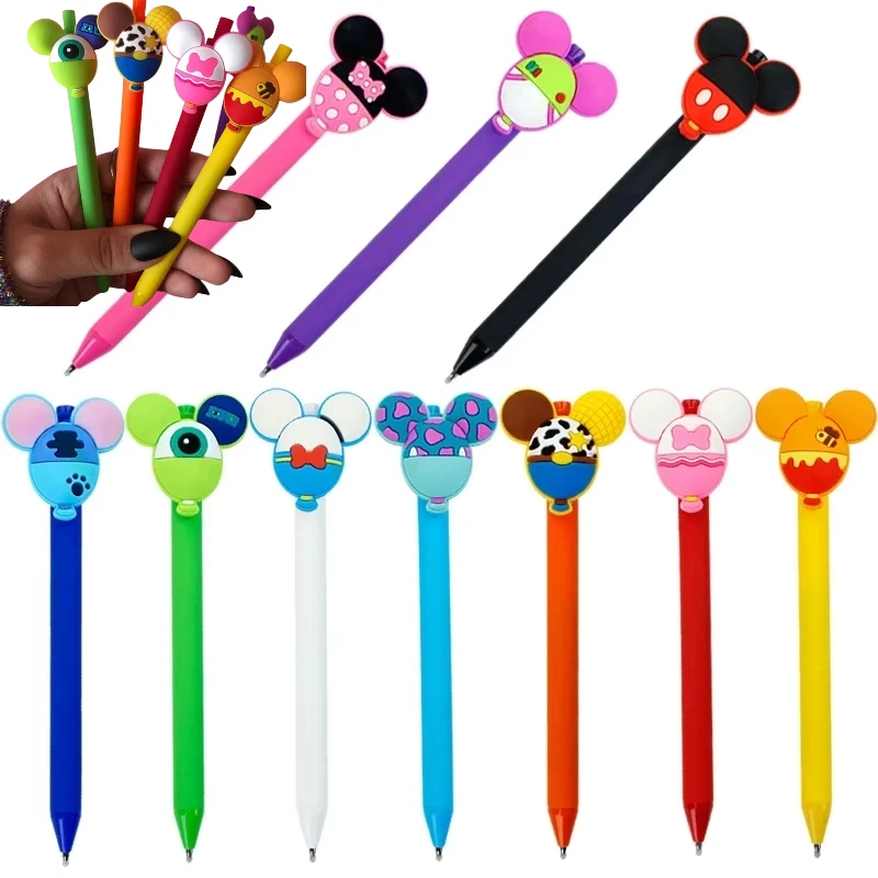 100 шт. гелевая ручка Disney Cute Mickey 0,5 мм, черная ручная мышь, офисная ручка для подписи, школьные принадлежности Kawaii для письма
100 шт. гелевая ручка Disney Cute Mickey 0,5 мм, черная ручная мышь, офисная ручка для подписи, школьные принадлежности Kawaii для письма