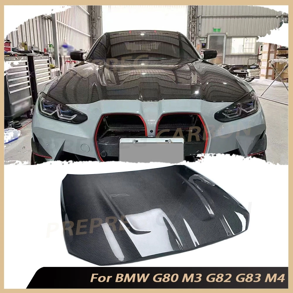Engine Hood For BMW G80 M3 G82 G83 M4 21+ Carbon Fiber Front Cover Hood Front Engine Bonnet Hood Vents Car Tuning Accessories
Engine Hood For BMW G80 M3 G82 G83 M4 21+ Carbon Fiber Front Cover Hood Front Engine Bonnet Hood Vents Car Tuning Accessories