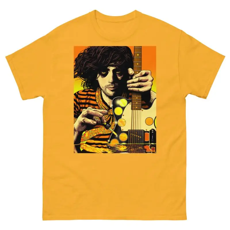 Футболка Syd Barret с психоделическим произведением искусства от Rosenfeldtown
Футболка Syd Barret с психоделическим произведением искусства от Rosenfeldtown