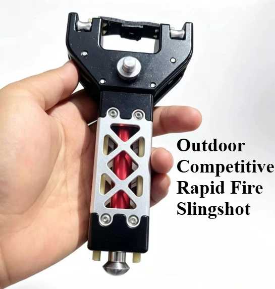 2026 CNC Aluminum Alloy Automatic Loading Slingshot with Detachable Magazine Outdoor Competitive Rapid Fire Slingshot Tool Parts
2026 CNC Aluminum Alloy Automatic Loading Slingshot with Detachable Magazine Outdoor Competitive Rapid Fire Slingshot Tool Parts