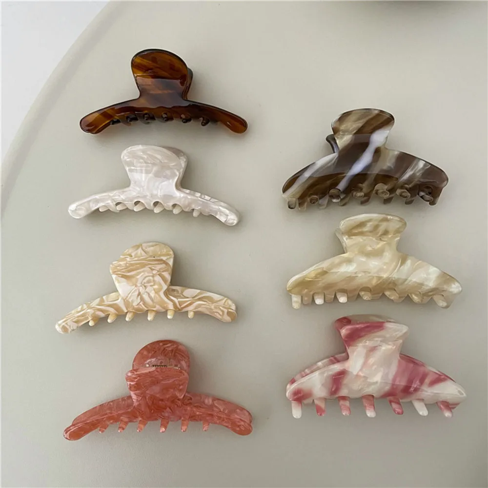 Elegant Temperament Large Acrylic Hair Claw Clip Korean Shark Crab Hair Clips Hair Accessories For Women Hairpins Headwear
Elegant Temperament Large Acrylic Hair Claw Clip Korean Shark Crab Hair Clips Hair Accessories For Women Hairpins Headwear