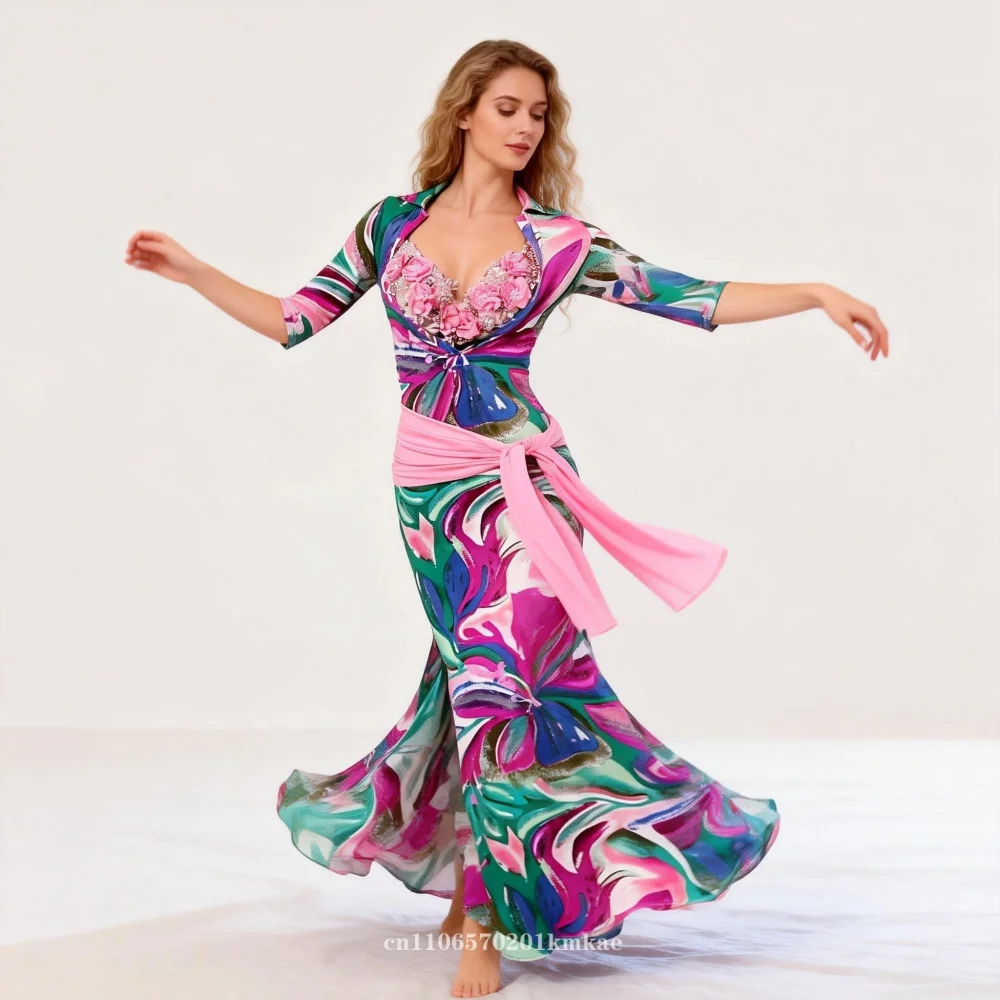 Customized New Belly Dance Costume Practice Dress Folk Robes Balady Saidi Shabby Competition Team Belly Dance Belt Dress
Customized New Belly Dance Costume Practice Dress Folk Robes Balady Saidi Shabby Competition Team Belly Dance Belt Dress