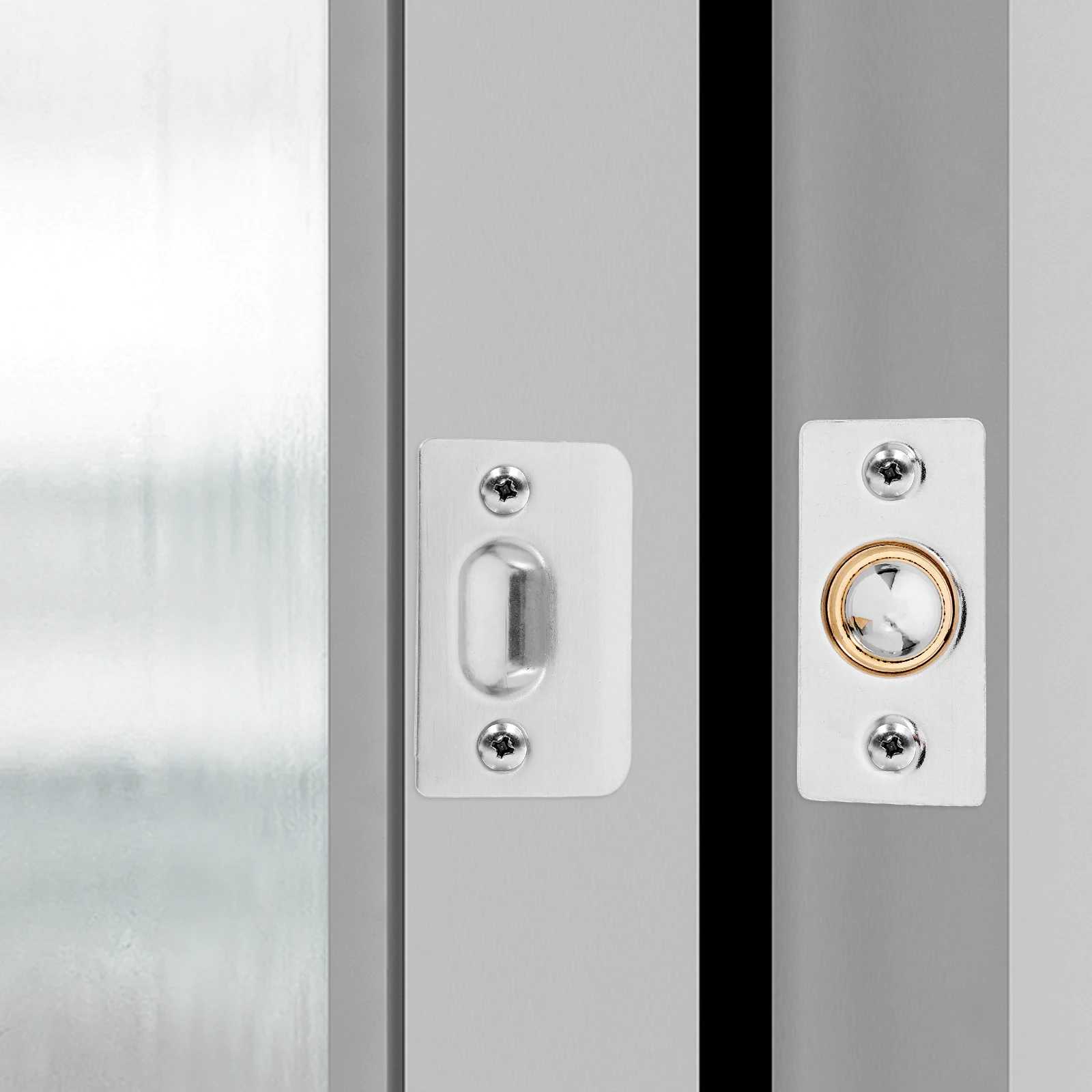 4 Sets Stainless Steel Ball Catch Hardware Adjustable Spring Loaded Interior Latch Closet Cabinet Catcher Replacement Strike
4 Sets Stainless Steel Ball Catch Hardware Adjustable Spring Loaded Interior Latch Closet Cabinet Catcher Replacement Strike