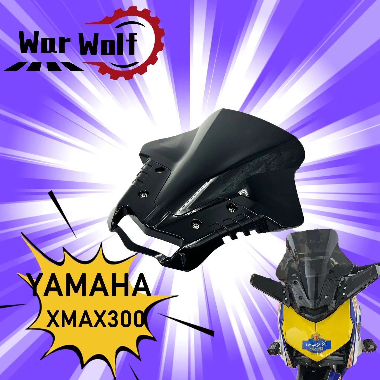 Windshield WindScreen Double Bubble Motorcycle Wind Screen For YAMAHA XMAX300 xmax 300 2023 2024
Windshield WindScreen Double Bubble Motorcycle Wind Screen For YAMAHA XMAX300 xmax 300 2023 2024