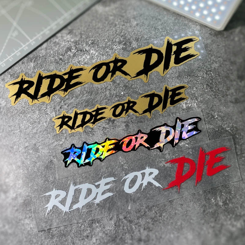 2PCS RIDE OR DIE Motorcycle Stickers Waterproof for Motorbike Helmet Fuel Tank Car Window DIY Bicycle Universal Vinyl Decals
2PCS RIDE OR DIE Motorcycle Stickers Waterproof for Motorbike Helmet Fuel Tank Car Window DIY Bicycle Universal Vinyl Decals