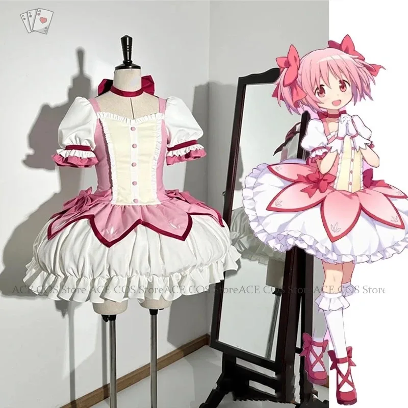 NewMadoka Kaname Косплей Костюм Парик Puella Magi Madoka Magica Pink Lolilta Платье Madoka Choker Обувь Симпатичные аниме Косплей Ou2025
NewMadoka Kaname Косплей Костюм Парик Puella Magi Madoka Magica Pink Lolilta Платье Madoka Choker Обувь Симпатичные аниме Косплей Ou2025
