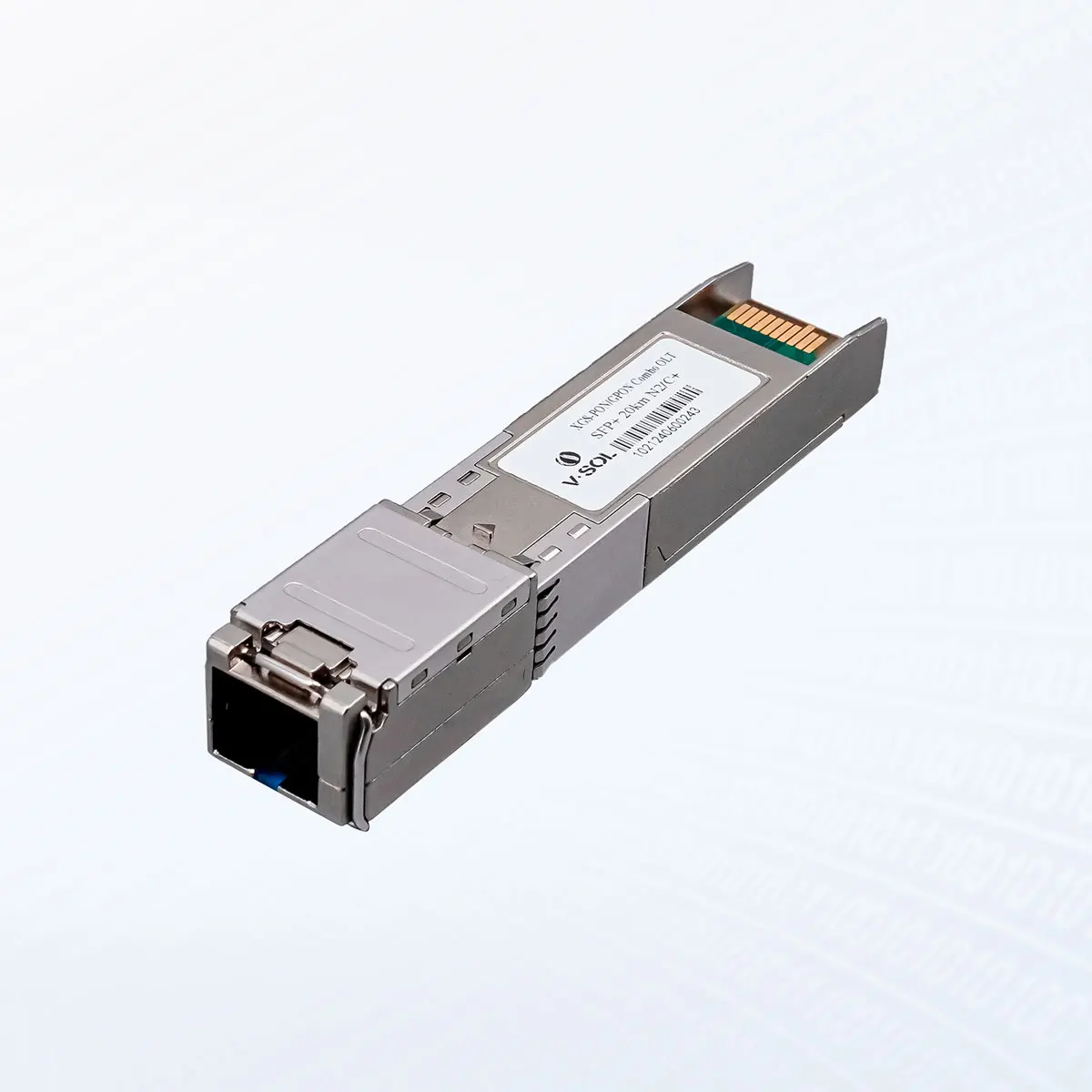 XGS PON/GPON Combo OLT SFP ONU Stick Optical Module 10G 1577nm-TX/1270nm-RX and 1490nm-TX/1310nm-RX Class B+ 20km Industrial
XGS PON/GPON Combo OLT SFP ONU Stick Optical Module 10G 1577nm-TX/1270nm-RX and 1490nm-TX/1310nm-RX Class B+ 20km Industrial