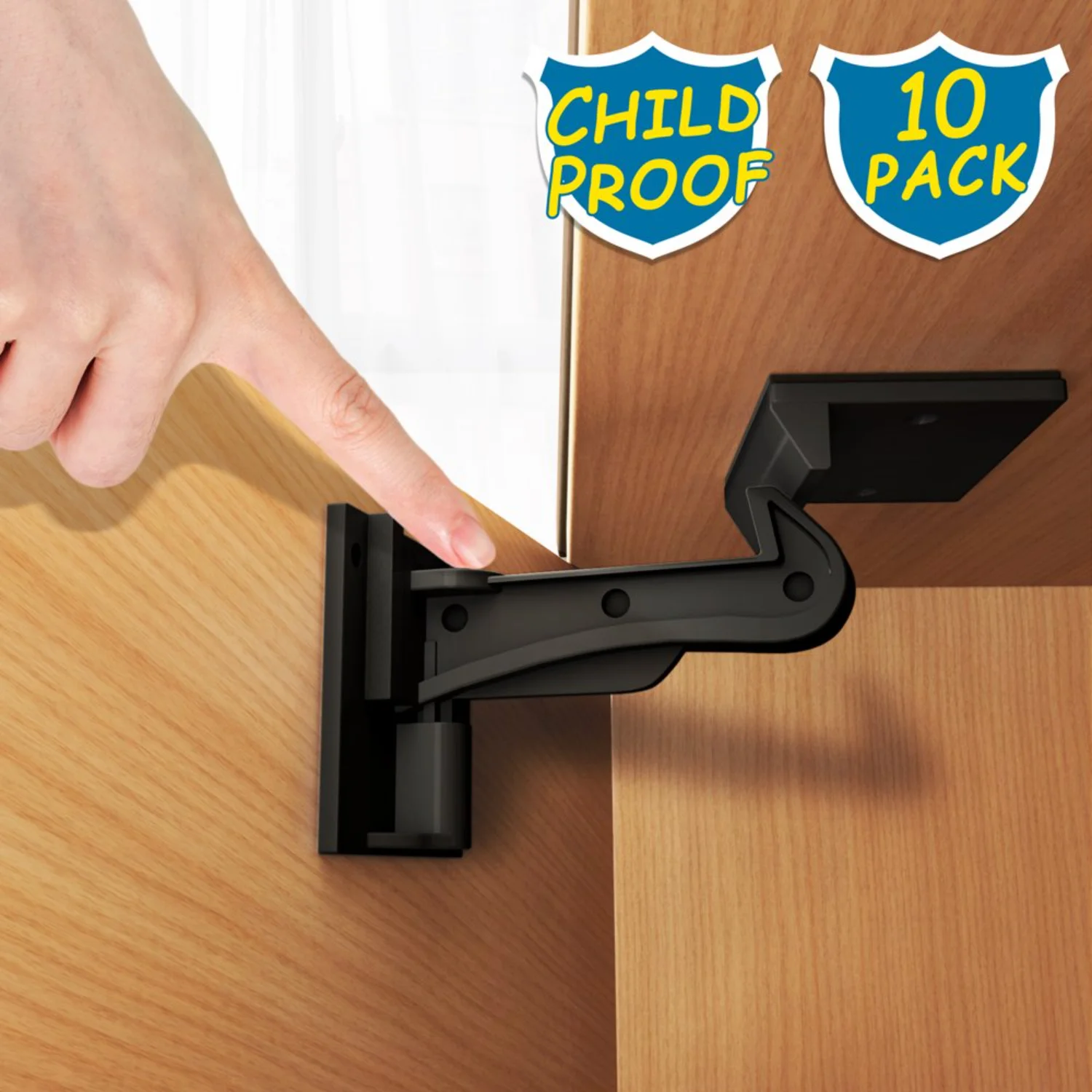 NEWCE 10 Pack Invisible Baby Proof Drawer Cabinet Locks Latches - Easy Installation, No Drill, Tools or Keys Required, Child
NEWCE 10 Pack Invisible Baby Proof Drawer Cabinet Locks Latches - Easy Installation, No Drill, Tools or Keys Required, Child