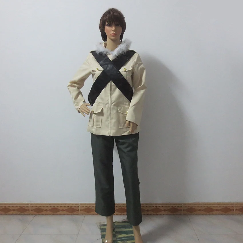 Hetalia: Axis Powers Canada Matthew Williams Cosplay Costume Halloween Party Uniform Custom Made Any Size
Hetalia: Axis Powers Canada Matthew Williams Cosplay Costume Halloween Party Uniform Custom Made Any Size