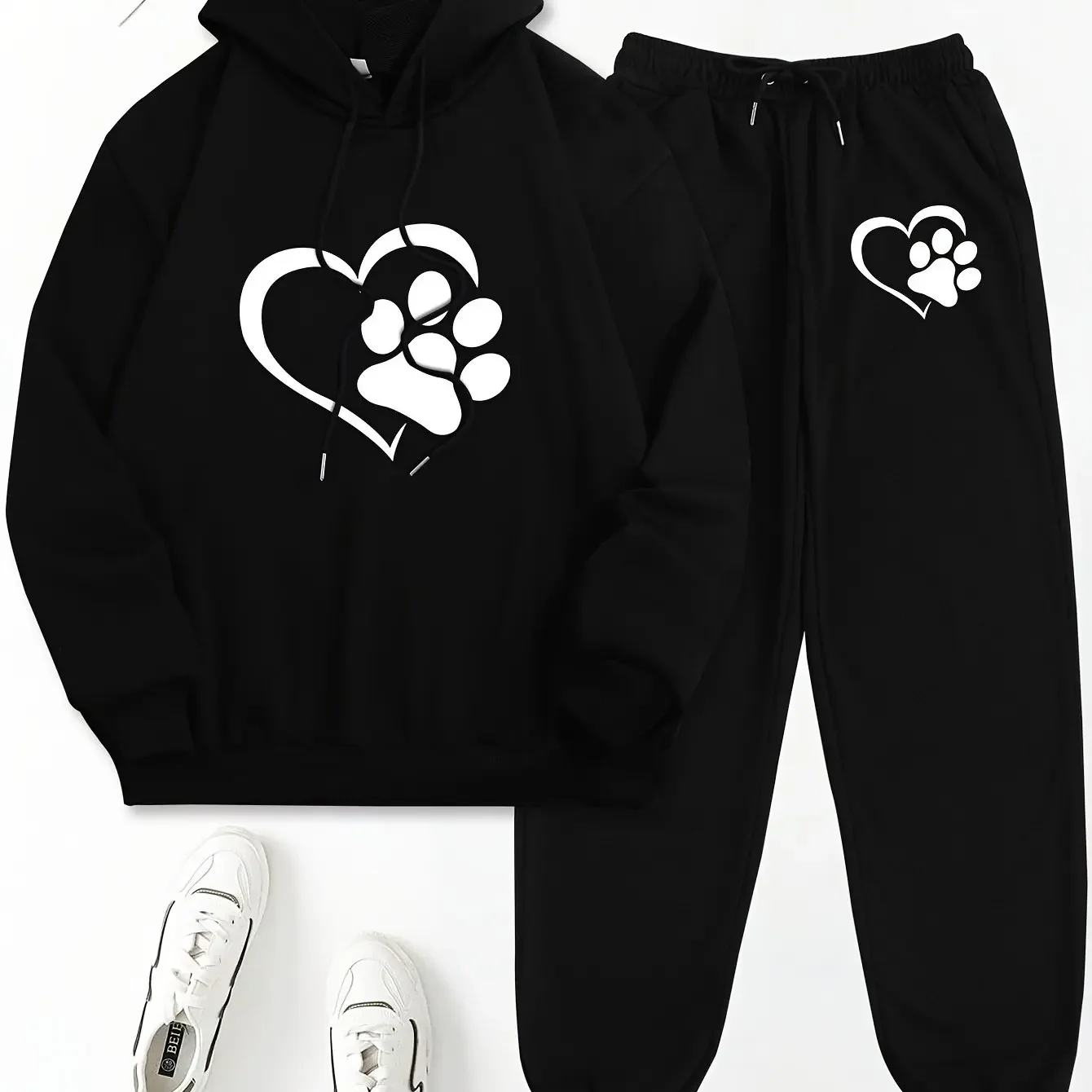 2026 love printed sportswear set men's hooded sweatshirt long pants set spring and autumn winter warm suit
2026 love printed sportswear set men's hooded sweatshirt long pants set spring and autumn winter warm suit