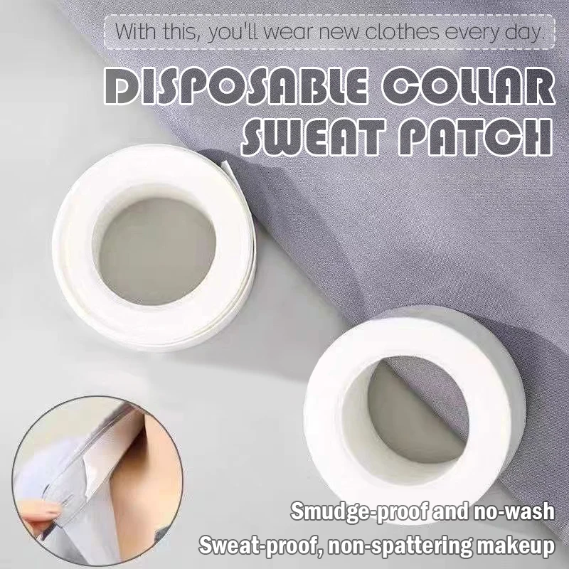 5M 1/2/4PCS Hat Shirt Collar Anti-dirty Grime Protector Fixing Sticker Self-adhesive Disposable Tape Rolled Sweat-absorbent Tape
5M 1/2/4PCS Hat Shirt Collar Anti-dirty Grime Protector Fixing Sticker Self-adhesive Disposable Tape Rolled Sweat-absorbent Tape