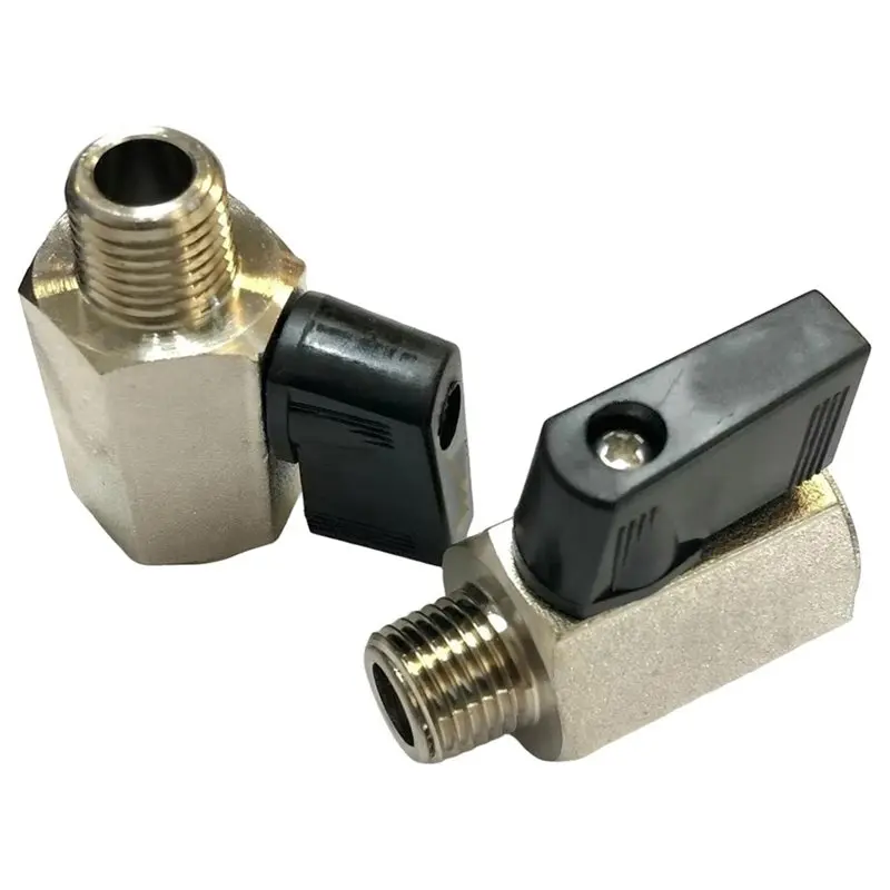 LLCS-For Air Compressor Parts 2 Pcs Short Mini Tank Ball Valve 1/4" Male Pipe Thread 1/4" Replacement
LLCS-For Air Compressor Parts 2 Pcs Short Mini Tank Ball Valve 1/4" Male Pipe Thread 1/4" Replacement