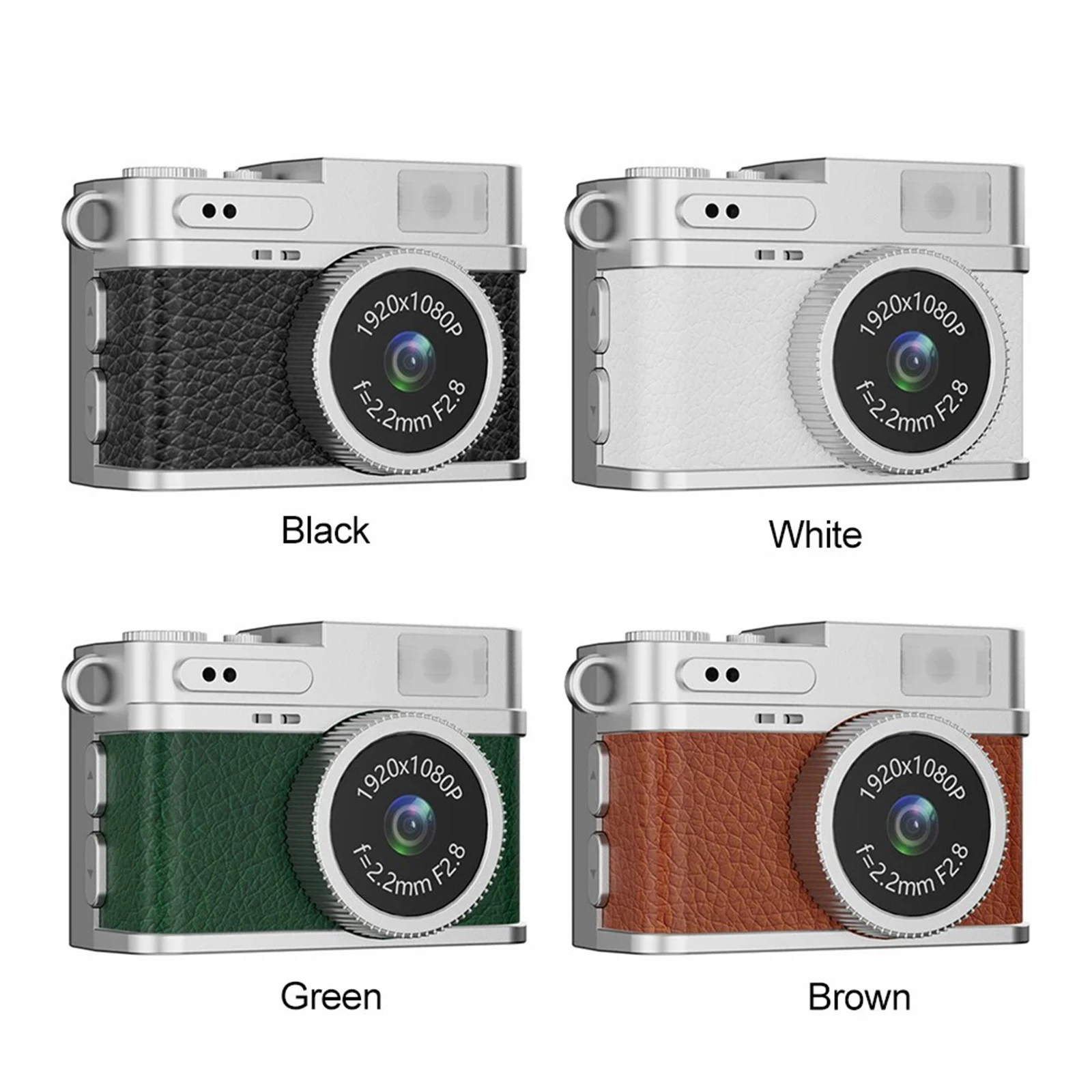 Pocket Mini Retro Camera 0.96'' Pocket Camcorder Key Chain Smallest Wearable Lanyard Different Color Vintage 1080P Video Camera
Pocket Mini Retro Camera 0.96'' Pocket Camcorder Key Chain Smallest Wearable Lanyard Different Color Vintage 1080P Video Camera