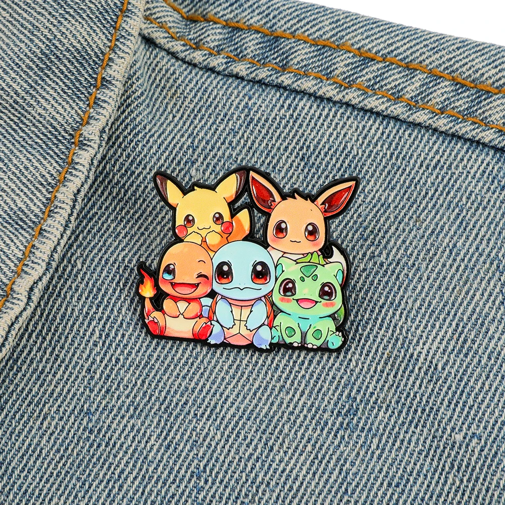 1 Pc Cartoon Brooch Cute Pikachu Design Enamel Pin Metal Badge Jewelry Clothing Backpack Accessories A Gift for Friends
1 Pc Cartoon Brooch Cute Pikachu Design Enamel Pin Metal Badge Jewelry Clothing Backpack Accessories A Gift for Friends