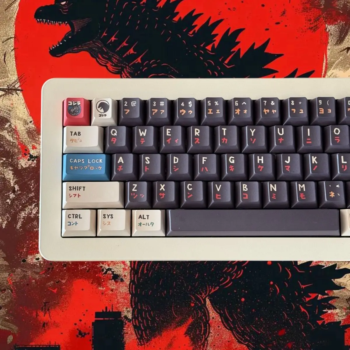 Keycap Original height PBT material Five-sided hot sublimation High value personalized creative keycap
Keycap Original height PBT material Five-sided hot sublimation High value personalized creative keycap
