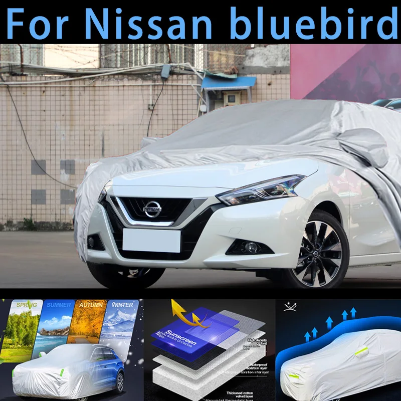 For Nissan bluebierd Outdoor Protection Full Car Covers Snow Cover Sunshade Waterproof Dustproof Exterior Car cover protection
For Nissan bluebierd Outdoor Protection Full Car Covers Snow Cover Sunshade Waterproof Dustproof Exterior Car cover protection