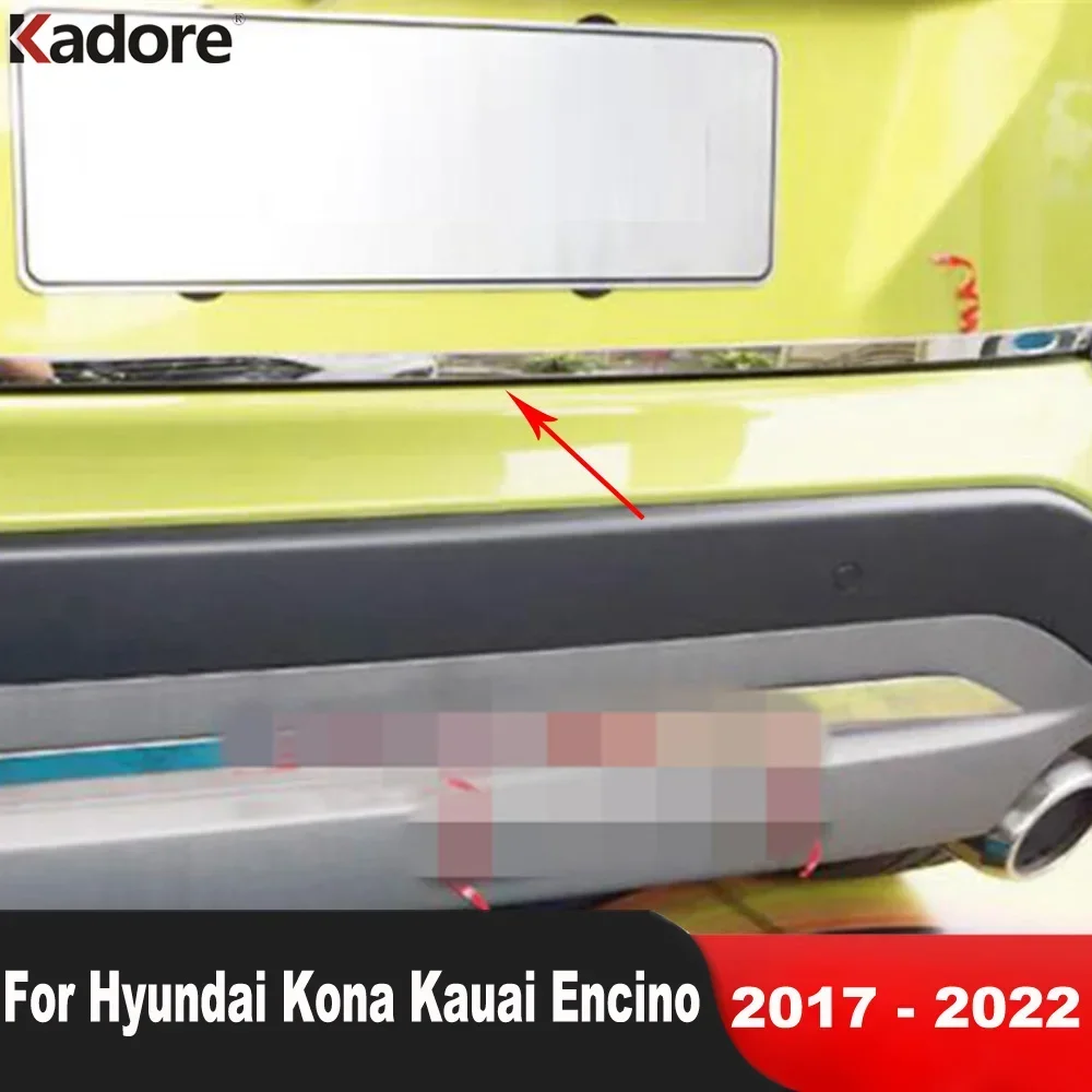 For Hyundai Kona Encino Kauai SUV 2017-2020 2021 2022 Steel Rear Trunk Lid Cover Trim Tailgate Molding Strip Car Accessories
For Hyundai Kona Encino Kauai SUV 2017-2020 2021 2022 Steel Rear Trunk Lid Cover Trim Tailgate Molding Strip Car Accessories