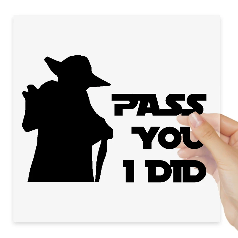 19x13 cm Interesting "Pass You I Did" Car Stickers Motorcycle Vinyl Decal Waterproof Windshield Auto Accessories #S90170
19x13 cm Interesting "Pass You I Did" Car Stickers Motorcycle Vinyl Decal Waterproof Windshield Auto Accessories #S90170