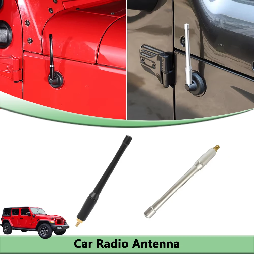 5.9inch Short Antenna FM AM Modified for Jeep Wrangler JK JKU JL JLU JT Rubicon Sahara 2007-2025 Replacement Parts Accessories
5.9inch Short Antenna FM AM Modified for Jeep Wrangler JK JKU JL JLU JT Rubicon Sahara 2007-2025 Replacement Parts Accessories