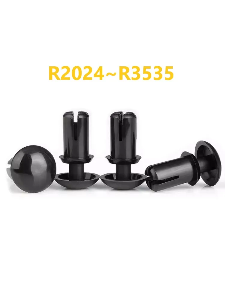 50Pcs Black nylon rivet press type plastic PC board fixing clip female rivet R2/R3/R4/R5/R6
50Pcs Black nylon rivet press type plastic PC board fixing clip female rivet R2/R3/R4/R5/R6