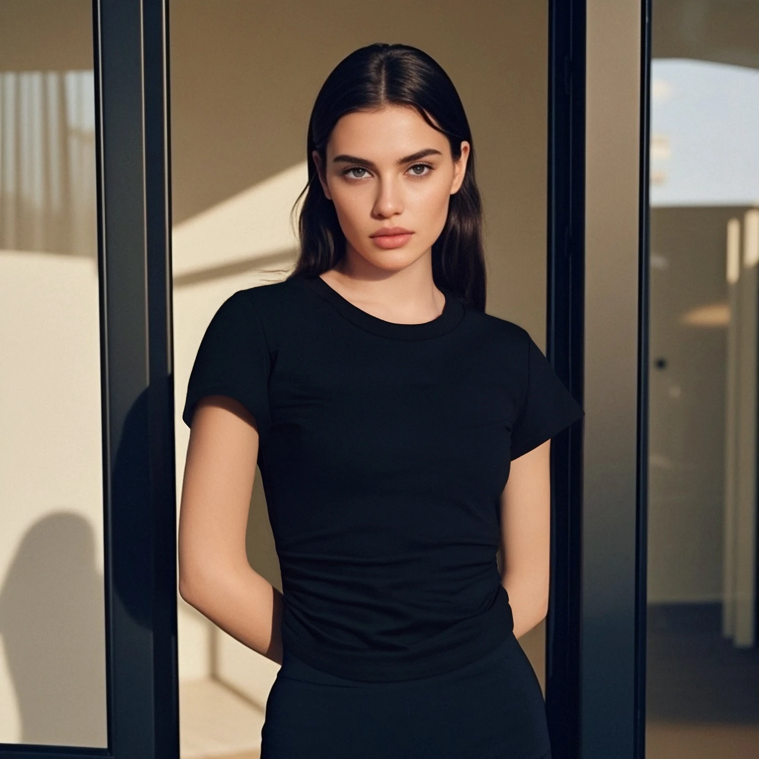 2025 New Women's Short - sleeve T - shirt Crew Neck Design Short - length Style with Ruched Detail for a Stylish y2k
2025 New Women's Short - sleeve T - shirt Crew Neck Design Short - length Style with Ruched Detail for a Stylish y2k