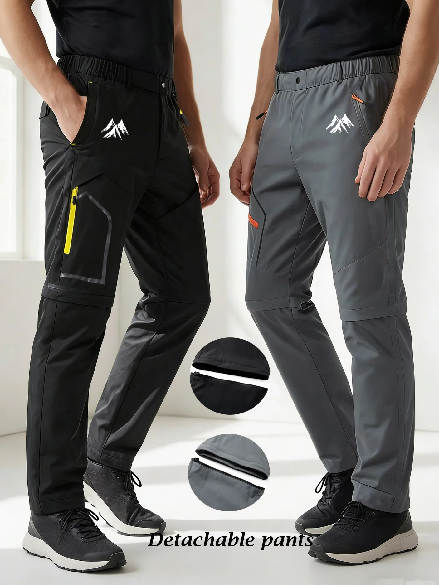 Мужские рабочие брюки-трансформеры, всесезонные спортивные брюки на открытом воздухе, идеально подходящие для езды на велосипеде и пешего туризма, подходят для верховой езды, альпинизма
Мужские рабочие брюки-трансформеры, всесезонные спортивные брюки на открытом воздухе, идеально подходящие для езды на велосипеде и пешего туризма, подходят для верховой езды, альпинизма