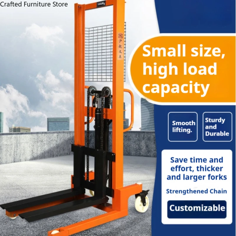 Heavy-duty Forklift Truck Handling Small-sized Manual Forklift Truck Hydraulic Commercial Furniture Carretilla Elevadora ZY60CC
Heavy-duty Forklift Truck Handling Small-sized Manual Forklift Truck Hydraulic Commercial Furniture Carretilla Elevadora ZY60CC