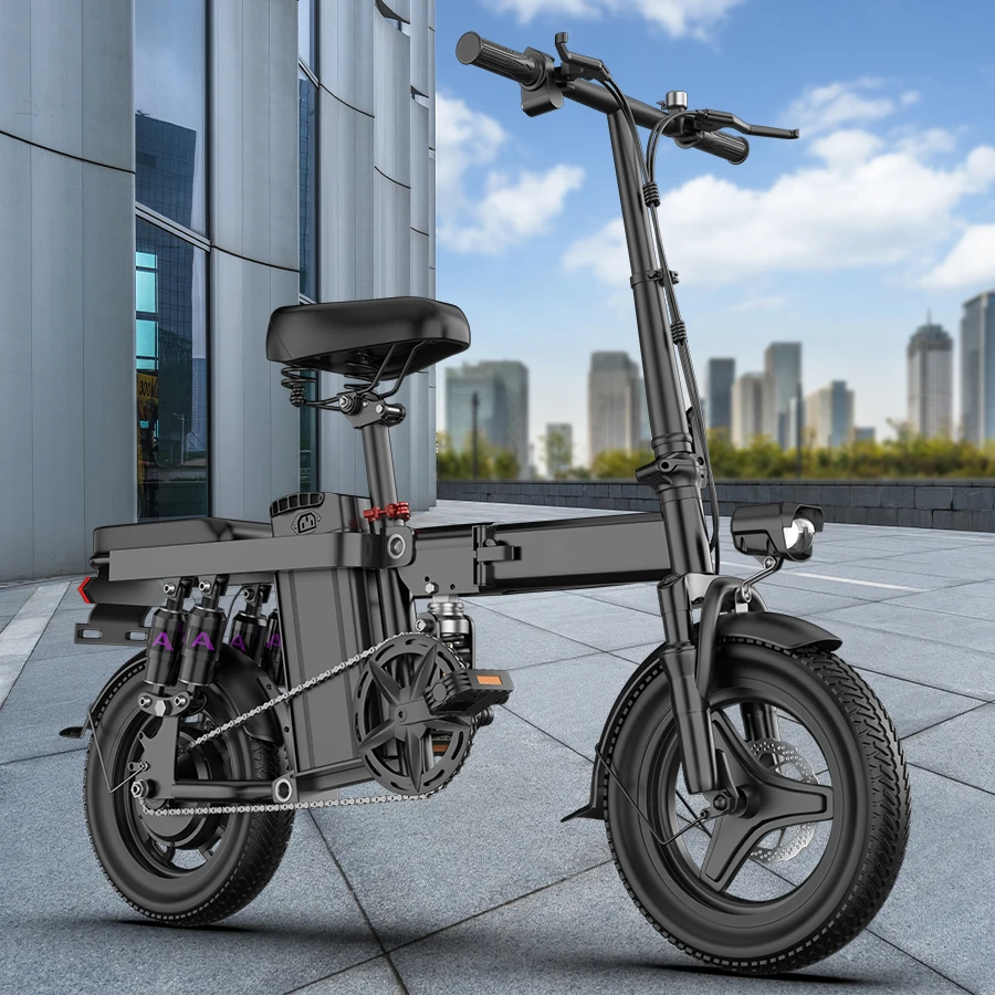 Toofly 500W Adult Electric Bike, 20 MPH, 48V 15Ah Removable Battery, 14 Inch Folding Electric Bike, Multi-Shock Absorption
Toofly 500W Adult Electric Bike, 20 MPH, 48V 15Ah Removable Battery, 14 Inch Folding Electric Bike, Multi-Shock Absorption