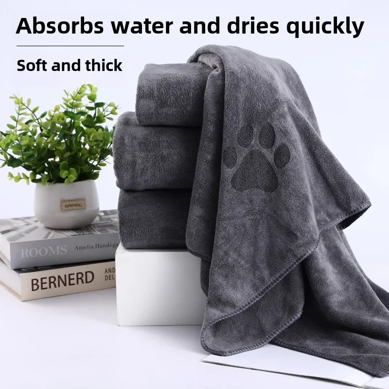 1Pc Pet Towel Soft, Thickened and Quick-drying Small Large Dog Cat Bath Towel Absorbs Water and Does Not Shed Hair
1Pc Pet Towel Soft, Thickened and Quick-drying Small Large Dog Cat Bath Towel Absorbs Water and Does Not Shed Hair