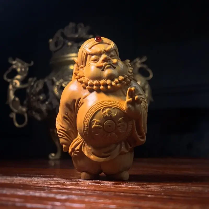 MOYU High Quality Boxwood Cliff Cypress Wood Ornaments Subdue And Destroy Demons Zhongkui Home Office Decoration Modern Crafts
MOYU High Quality Boxwood Cliff Cypress Wood Ornaments Subdue And Destroy Demons Zhongkui Home Office Decoration Modern Crafts