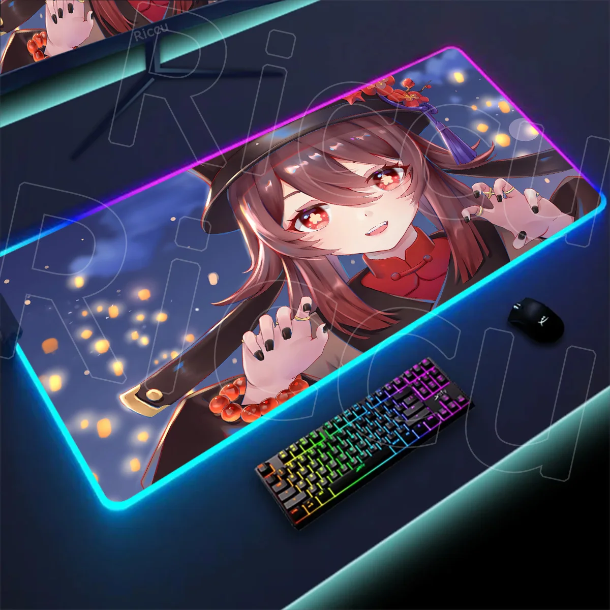 Game Anime Genshin Impact Hu Tao RGB Mouse Pad Large Gaming Mousepad Kawaii Girls Mat Desk Mat Pc Accessories Keyboard Desk Pads
Game Anime Genshin Impact Hu Tao RGB Mouse Pad Large Gaming Mousepad Kawaii Girls Mat Desk Mat Pc Accessories Keyboard Desk Pads