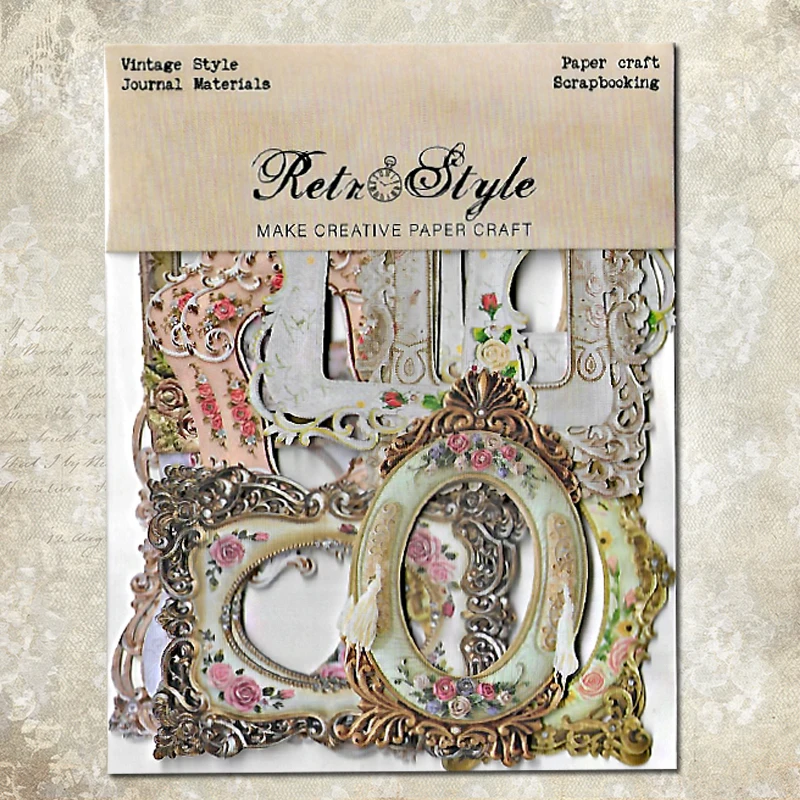 Panalisacraft 20pcs Vintage Frame pieces Thick paper Die Cuts Collection Kit Scrapbooking Planner/Card Making/Journaling Project
Panalisacraft 20pcs Vintage Frame pieces Thick paper Die Cuts Collection Kit Scrapbooking Planner/Card Making/Journaling Project