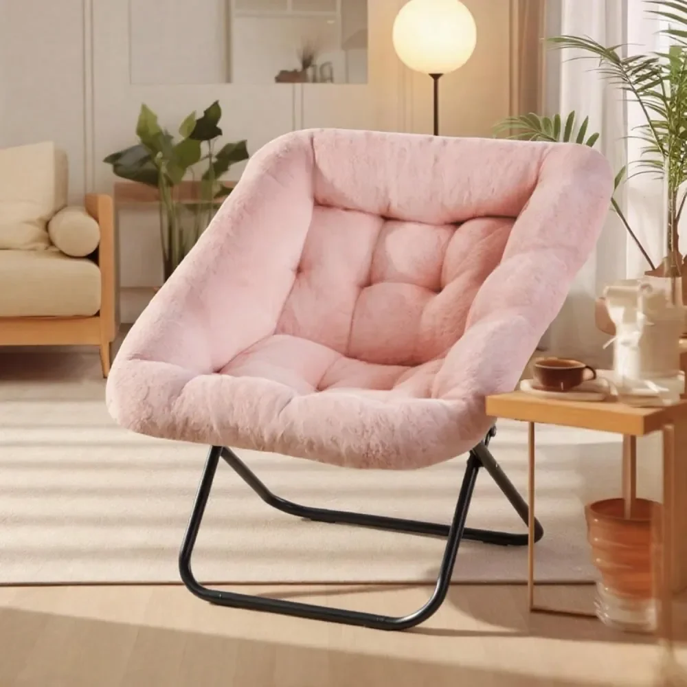 Soft Faux Fur Comfy Chair for Adults, Folding Lounge Chair for Bedroom, Living Room & Dorm
Soft Faux Fur Comfy Chair for Adults, Folding Lounge Chair for Bedroom, Living Room & Dorm