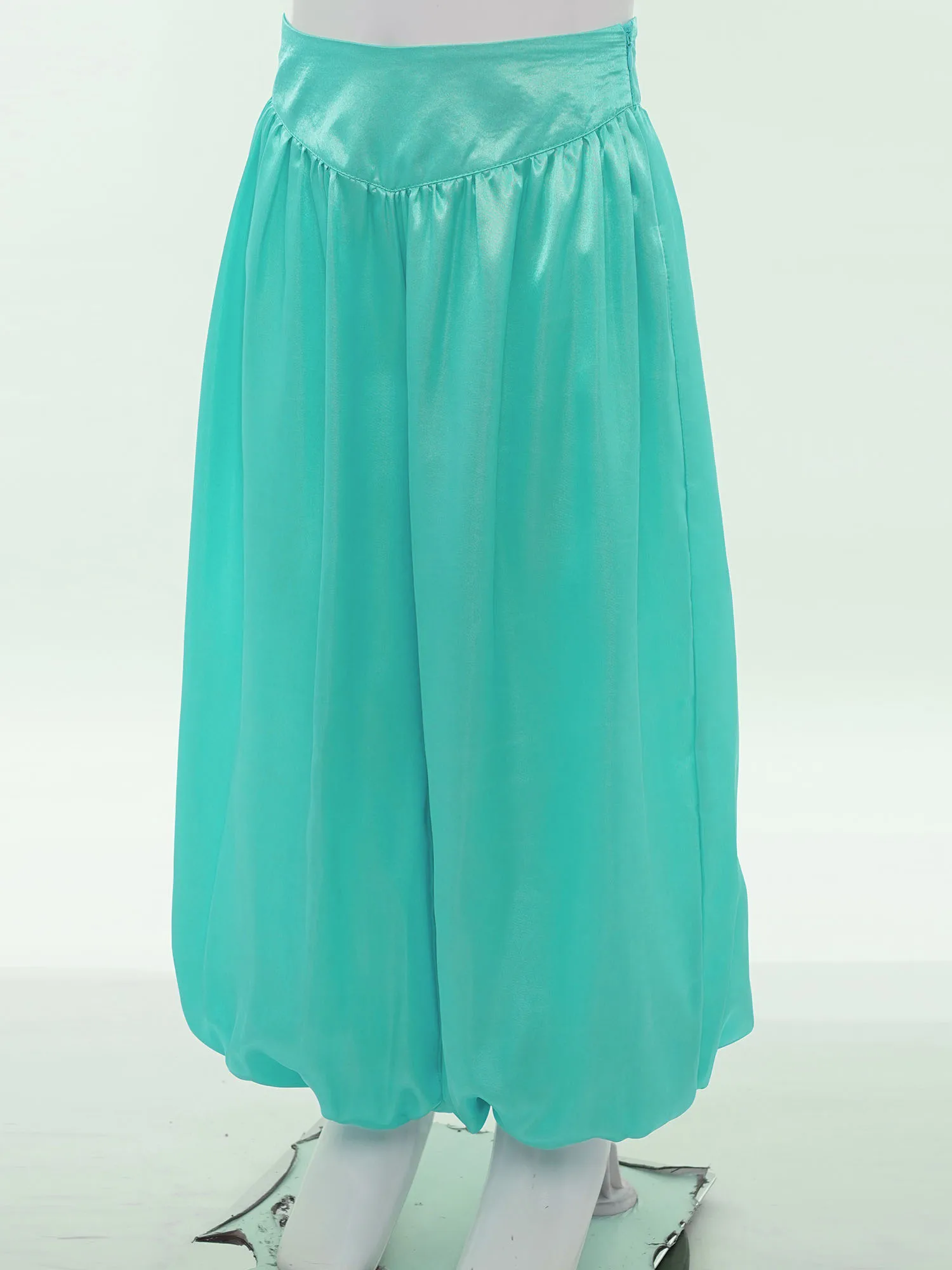Satin Bloomers Childs Trousers Arabian Princess Clothes Halloween Party Costume Role Play Outfits Kids Girls Belly Dance Pants
Satin Bloomers Childs Trousers Arabian Princess Clothes Halloween Party Costume Role Play Outfits Kids Girls Belly Dance Pants