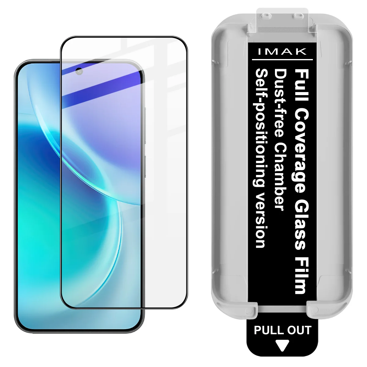 IMAK Pro+ защитное стекло для Vivo X100S, X200s, X200 Pro, Mini, X300 Pro 5G, с пылезащитной камерой и локатором пленки
IMAK Pro+ защитное стекло для Vivo X100S, X200s, X200 Pro, Mini, X300 Pro 5G, с пылезащитной камерой и локатором пленки