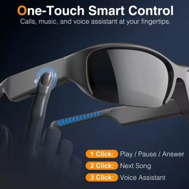 AI Smart Glasses Voice Recording Free Talk translation Recording transcription Meeting Bluetooth Assistant Real Time Phone Call
AI Smart Glasses Voice Recording Free Talk translation Recording transcription Meeting Bluetooth Assistant Real Time Phone Call