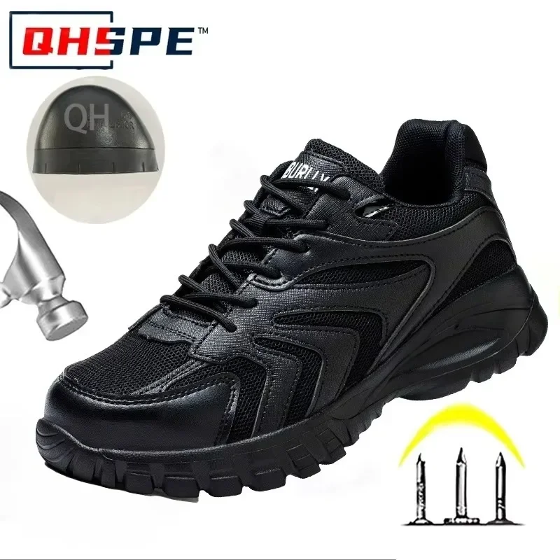 Steel Toe Cap Breathable All-weather Men's Labor Protection Shoes, Anti Smashing Anti Stab Wear-resistant Lightweight Steel
Steel Toe Cap Breathable All-weather Men's Labor Protection Shoes, Anti Smashing Anti Stab Wear-resistant Lightweight Steel