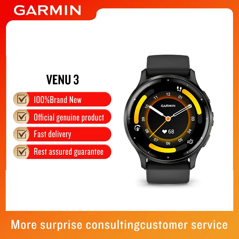 Смарт-часы Garmin Venu 3/3s, мониторинг сна, музыка, оплата, фитнес, йога, бег, обучение предложений, профессиональные умные часы
Смарт-часы Garmin Venu 3/3s, мониторинг сна, музыка, оплата, фитнес, йога, бег, обучение предложений, профессиональные умные часы