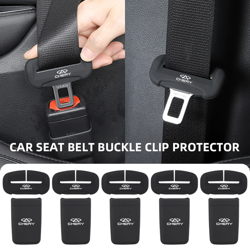 Car Seat Belt Buckle Cover Silicone Belt Protector Case Clip Accessories For Chery Fulwin QQ Tiggo 3 5 2 7 T11 A1 A3 A5 Amulet M
Car Seat Belt Buckle Cover Silicone Belt Protector Case Clip Accessories For Chery Fulwin QQ Tiggo 3 5 2 7 T11 A1 A3 A5 Amulet M